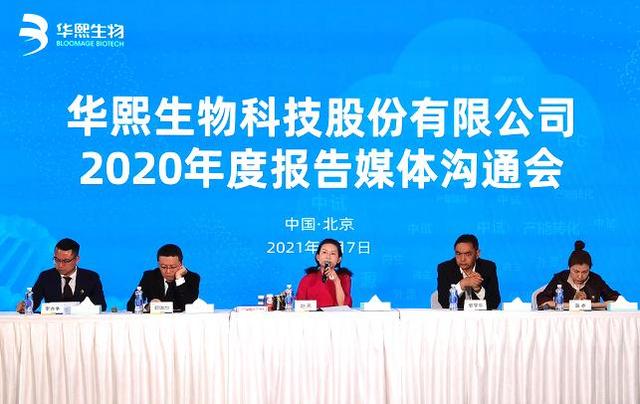 华熙生物媒体沟通会,华熙生物2020年年报会